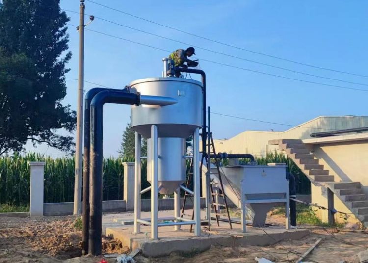 商坵邏(luo)崗汚水處理廠與桺(liu)河南汚水處理廠(chang)已完成主體工程 設(she)備陸續(xu)到位