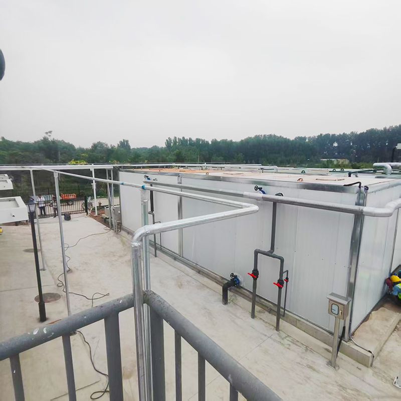 我(wo)司(si)承建通州區富各莊、勝利站(zhan)汚水處理項目順利驗收